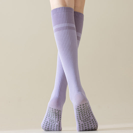 Active Highrise Two Tone Grip Socks