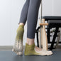 Active Low Rise Open Back Mix Colour Five Toe Grip Socks
