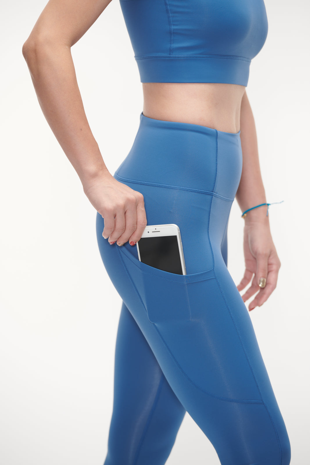 Active Energy Pocket Legging Sapphire Blue