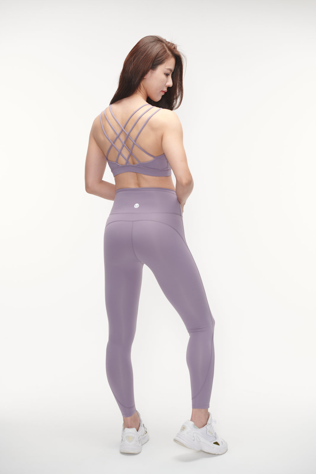 Active Hex Strap Bra Lavender Purple