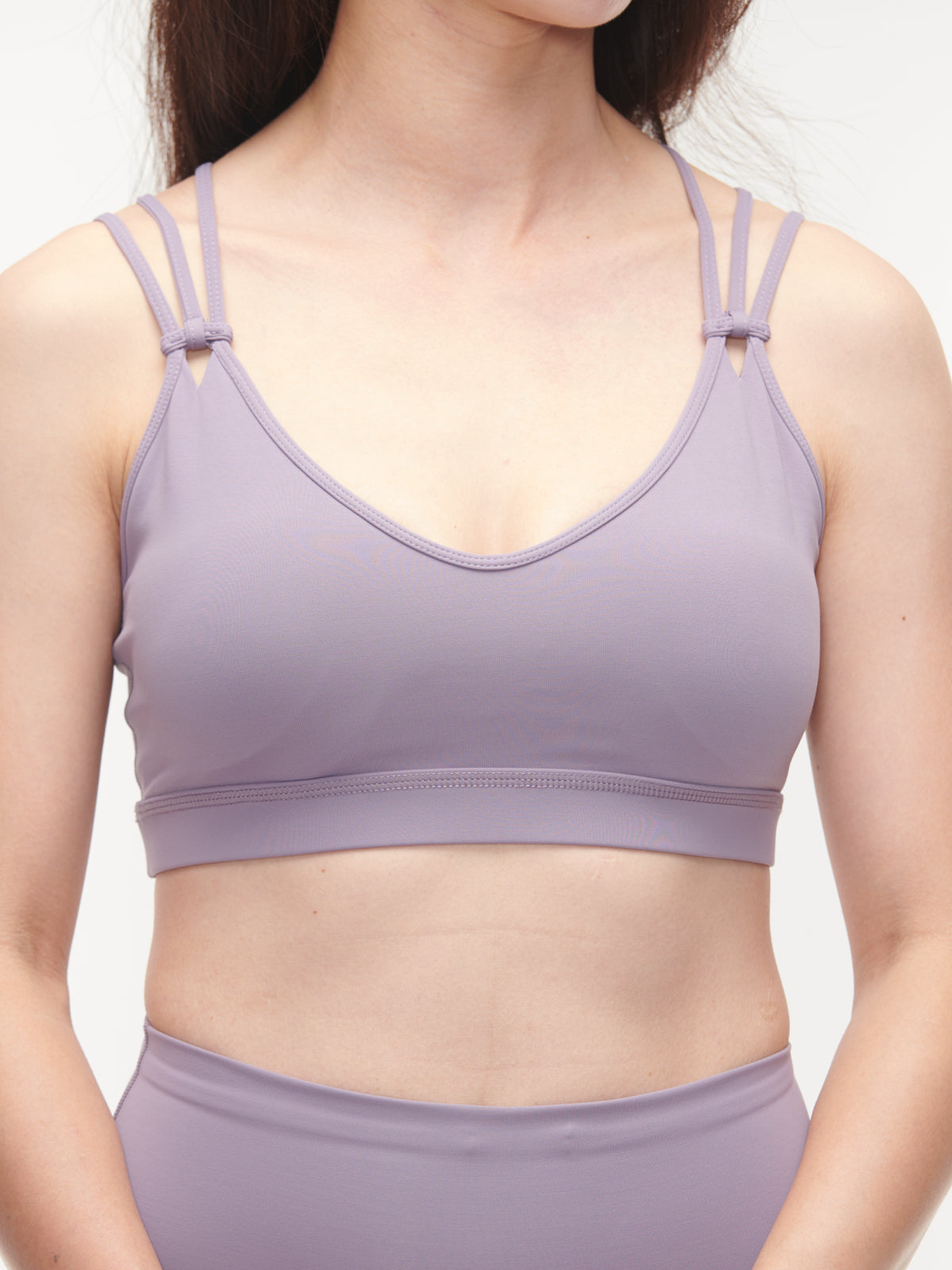 Active Hex Strap Bra Lavender Purple